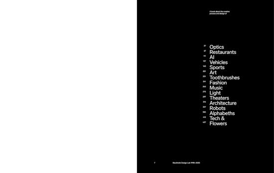 Stockholm Design Lab: 1998 – 2025